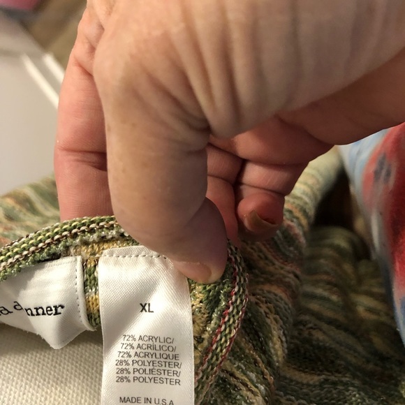 Alfred Dunner multi colored sweater - Picture 5 of 5